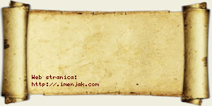 Jana Klisarić vizit kartica